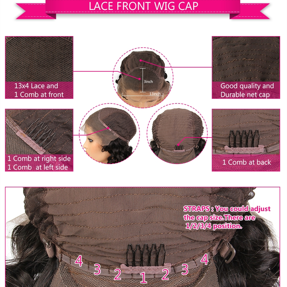 lace wig cap sizes