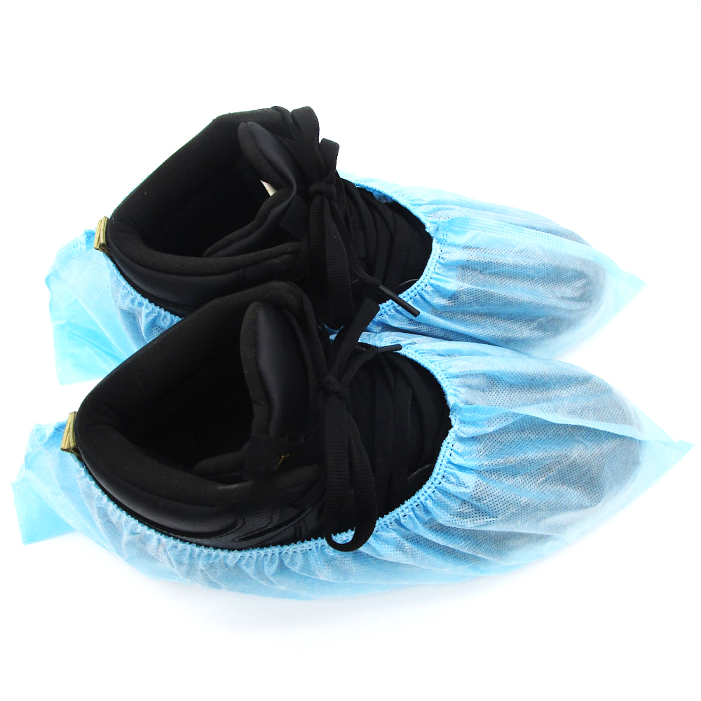 disposable boot cover waterproof protective PP+CPE medical shoe cover