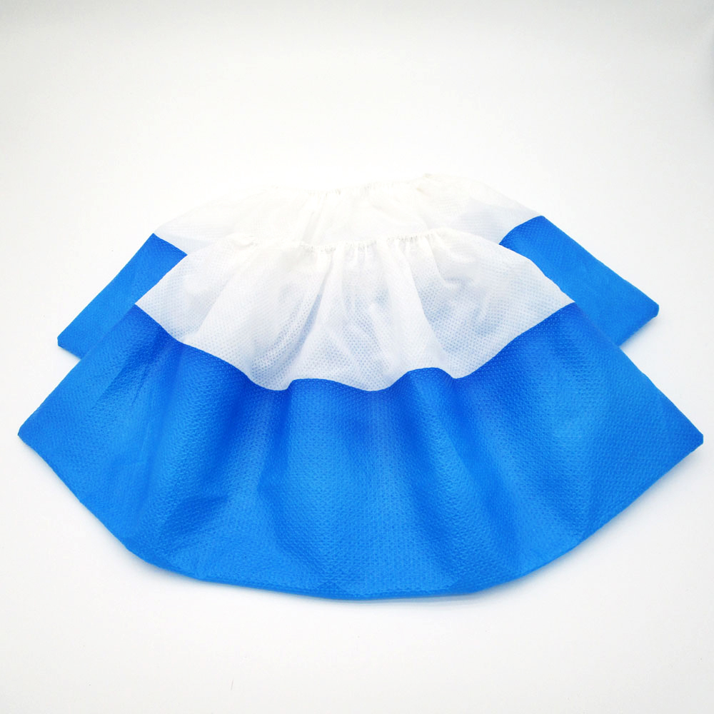 durable cheap non-woven shoe cover coated with cpe 