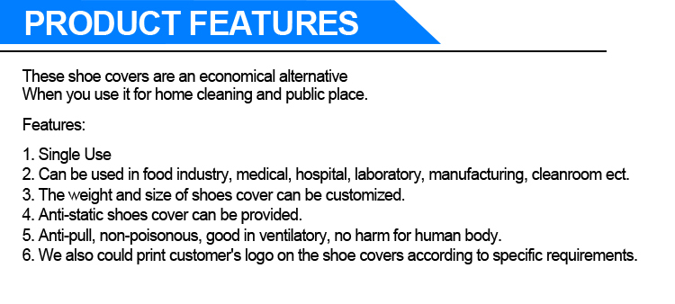 disposable medical hospitals boot cover