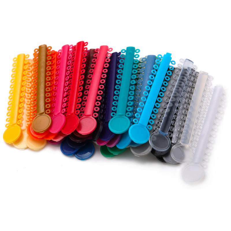 Wholesale Colorful Dental Orthodontic Ligature Elastic Ties Dental