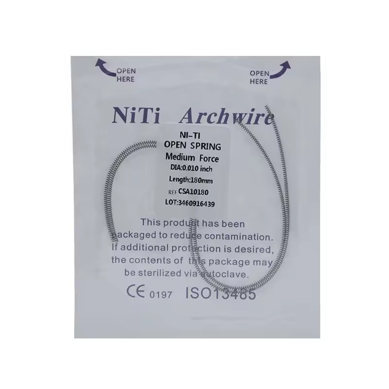Dental Orthodontic Niti Open Spring Archwire