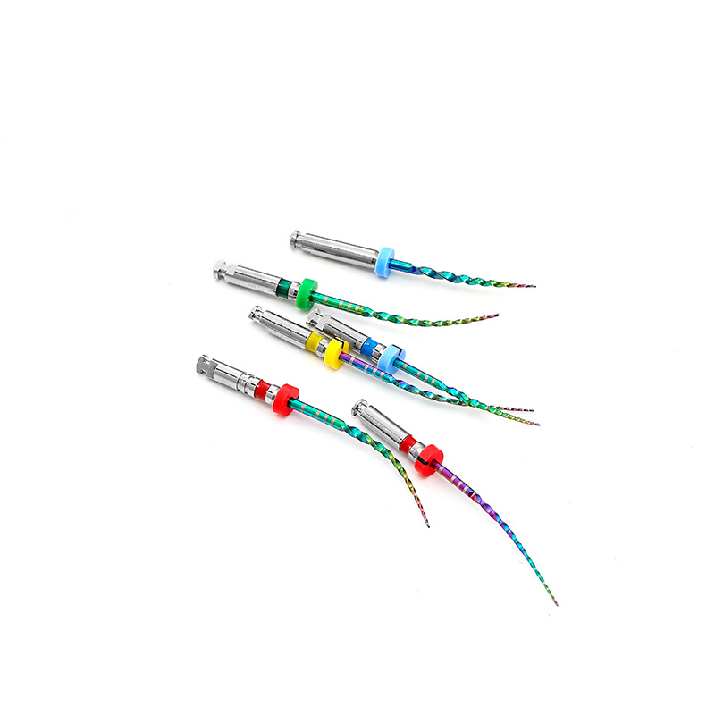 Moredent NiTi Heat Activation Rainbow Color Files Dental Rotary Files Endodontic File Root Canal