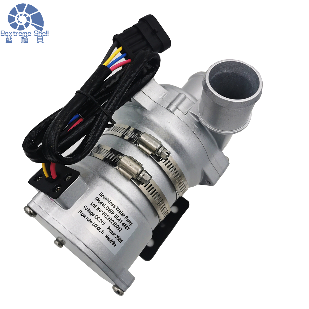 High Flow 6000L/H Electric Water Pumps 24V DC Iput For Engineering Vehicle.