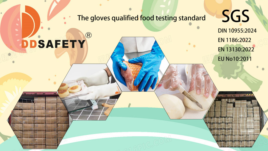 【Certified】Food-Grade Gloves Pass SGS Testing – Safe & Reliable