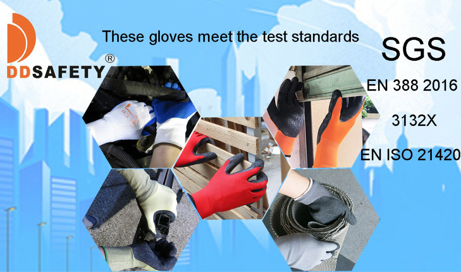DDSAFETY Launches CE-Certified Latex-Coated Polyester Gloves for Enhanced Safety