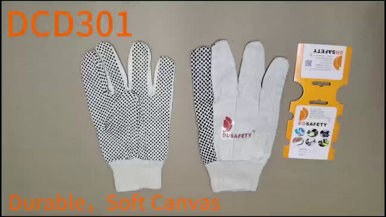 Dotted Canvas Gloves - Canvas Glove PVC Dots - Men's Dotted Canvas Work Gloves - DCD301 Dotted Canvas Gloves - Canvas Glove PVC Dots - Men's Dotted Canvas Work Gloves - DCD301 gloves,Dotted Canvas Gloves,work gloves,Canvas Work Gloves,Canvas Glove PVC Dots