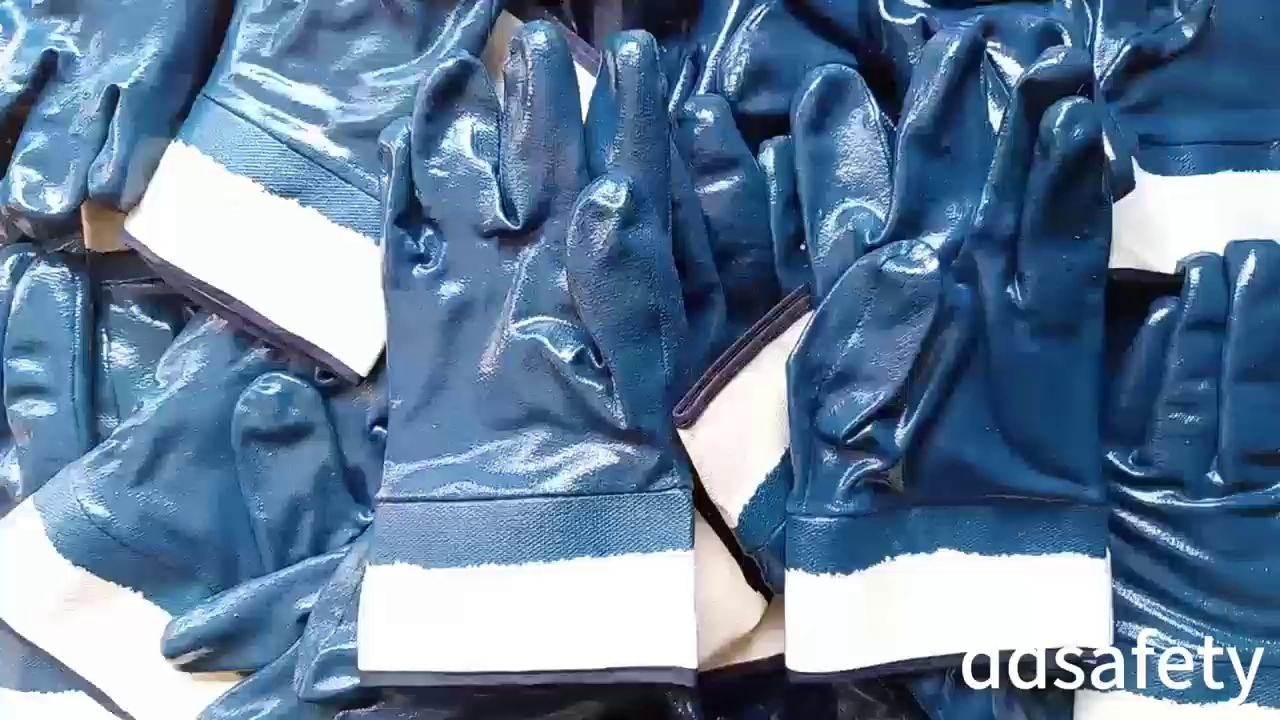 Durable Heavy Duty Nbr Solid Nitrile Safety Work Oil Gloves For Men Ce 4121 - DCN308 Durable Heavy Duty Nbr Solid Nitrile Safety Work Oil Gloves For Men Ce 4121 - DCN308 gloves,nitrile gloves,nitrile coated gloves,work gloves,heavy duty glove