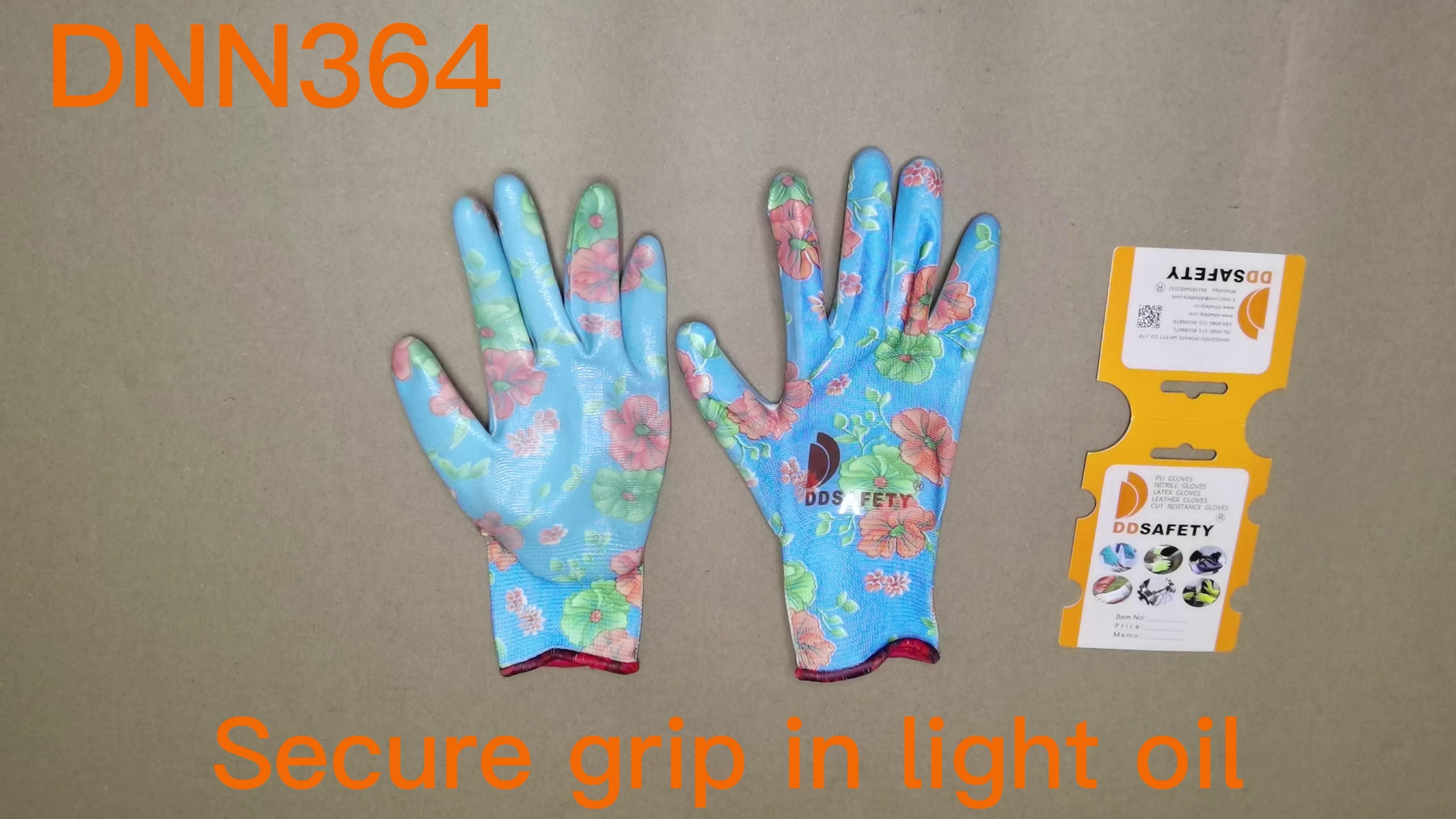 Floral Pattern print Nylon Gardening Gloves with Smooth Nitrile Coatin Work Gloves - DNN364 Floral Pattern print Nylon Gardening Gloves with Smooth Nitrile Coatin Work Gloves - DNN364 gloves,nitrile gloves,nitrile coated gloves,Floral Pattern gloves,garden gloves,Nitrile Smooth Finish,Anti Oil Gloves,Floral Pattern gloves,Nylon Seamless Knit With Nitrile Gloves
