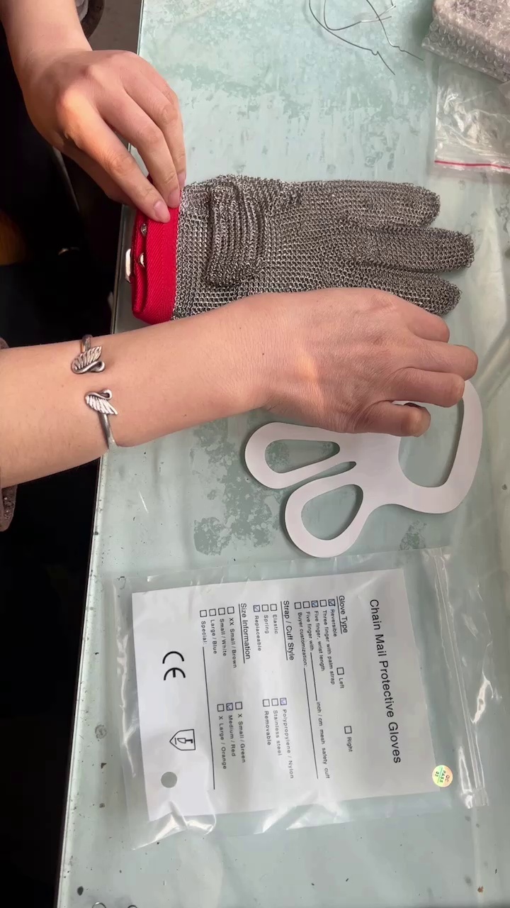 Metal Stainless Steel Wire Gloves Cut Resistant Gloves Men and Women Safety Work Gloves for Left and Right Hands-DCR410 Metal Stainless Steel Wire Gloves Cut Resistant Gloves Men and Women Safety Work Gloves for Left and Right Hands Stainless Steel gloves,Cut Resistant Gloves,Safety Work Gloves,Metal gloves,men gloves