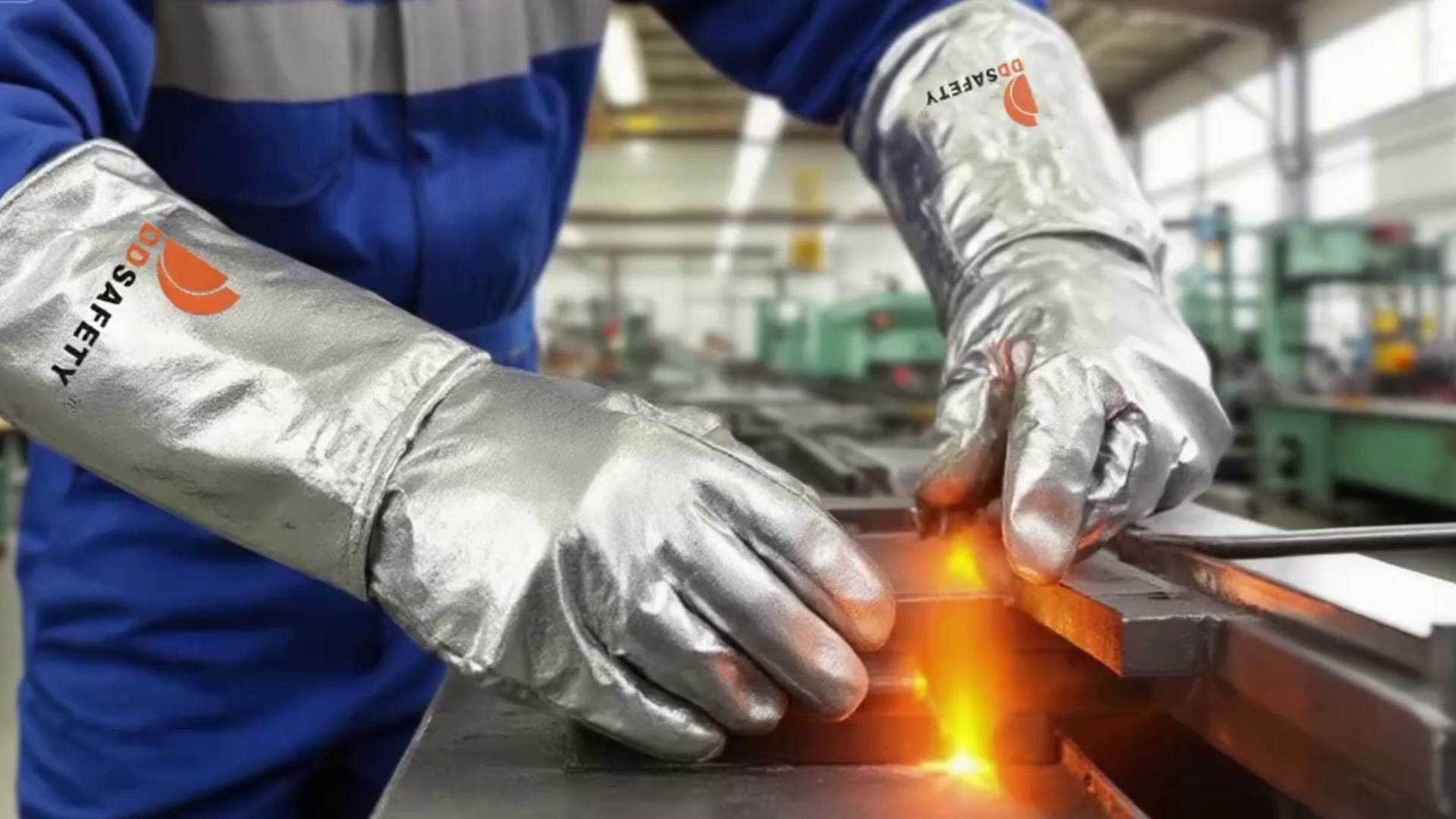 High Temperature Heat Resistant Aluminized Foil Safety Welding Work Gloves - DAF450 High Temperature Heat Resistant Aluminized Foil Safety Welding Work Gloves - DAF450 Heat Resistant gloves,Aluminized Foil Safety Welding Work Gloves,Heat Resistant Aluminized Foil Safety Welding Work Gloves,Aluminized Foil,aluminized heat resistant aramid fabric,PVC coating,strong synthetic fibers