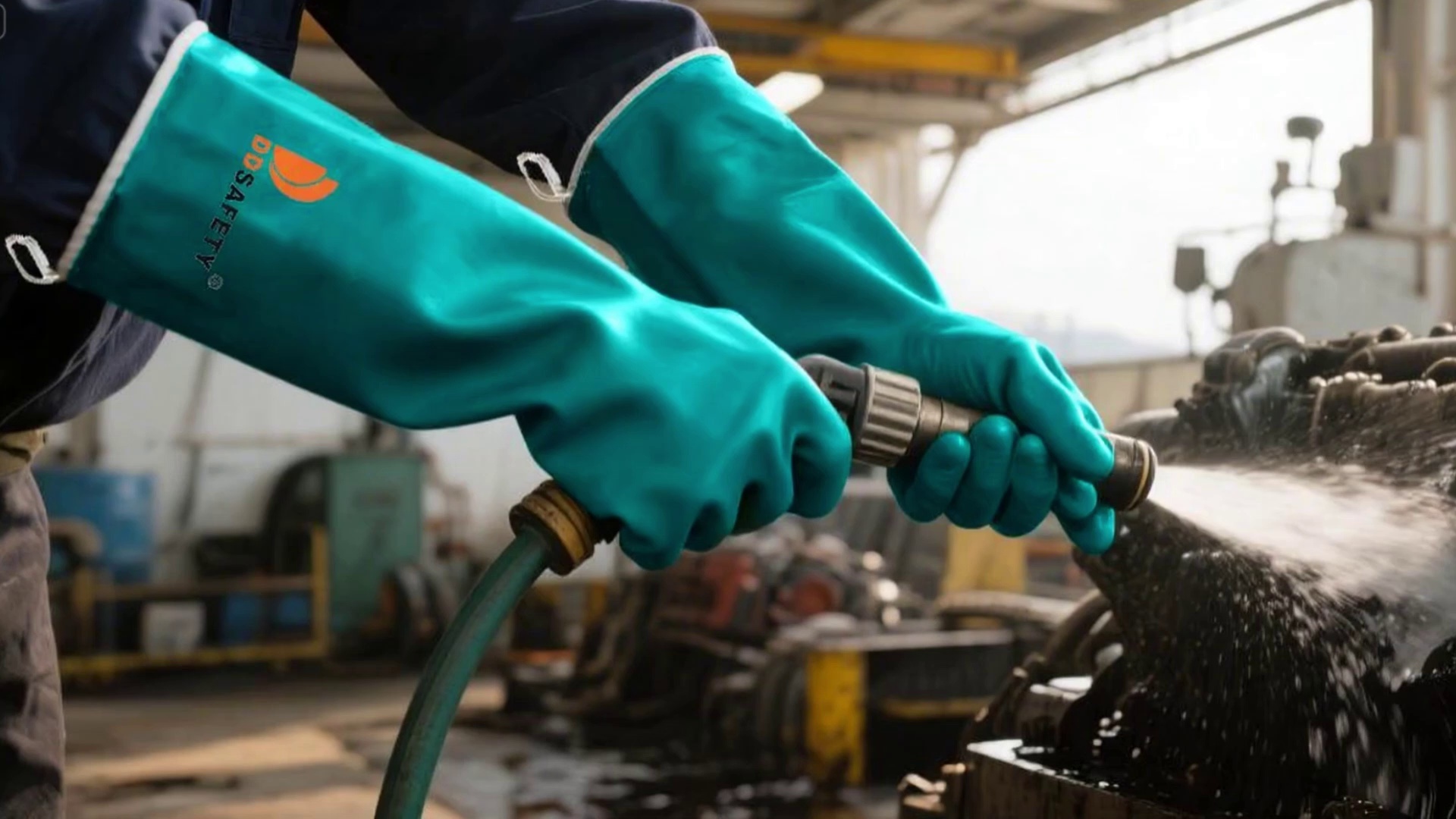 Chemical Resistant Nitrile Rubber Gloves, Heavy Duty Freezer Cryogenic gloves - Warm Sponges Flock Lined, Silicone-Free, FDA Compliant, 18-Inch Long, Green - DHL645 Chemical Resistant Nitrile Rubber Gloves, Heavy Duty Freezer Cryogenic gloves - Warm Sponges Flock Lined, Silicone-Free, FDA Compliant, 18-Inch Long, Green - DHL645 chemical resistant nitrile gloves,Chemical Resistant Gloves,chemical resistant nitrile glove,heavy duty gloves,Heavy Duty Freezer Cryogenic gloves