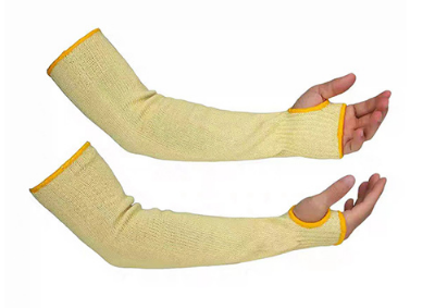10 gauge Kevlar Cut and Heat Resistant Sleeves.High mechanical and heat resistance safety Aramid fiber sleeves. With thumb hole- Protective Arm Sleeves - DCR945 Cut Resistant Sleeves - Protective Arm Sleeves - Kevlar Cut Resistant Sleeves -DCR945 Protective Arm Sleeves,Cut Resistant Sleeves,Cut and Heat Resistant Sleeves,Thumb Hole Design