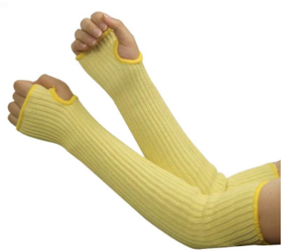 10 gauge Kevlar Cut and Heat Resistant Sleeves.High mechanical and heat resistance safety Aramid fiber sleeves. With thumb hole- Protective Arm Sleeves - DCR945 Cut Resistant Sleeves - Protective Arm Sleeves - Kevlar Cut Resistant Sleeves -DCR945 Protective Arm Sleeves,Cut Resistant Sleeves,Cut and Heat Resistant Sleeves,Thumb Hole Design