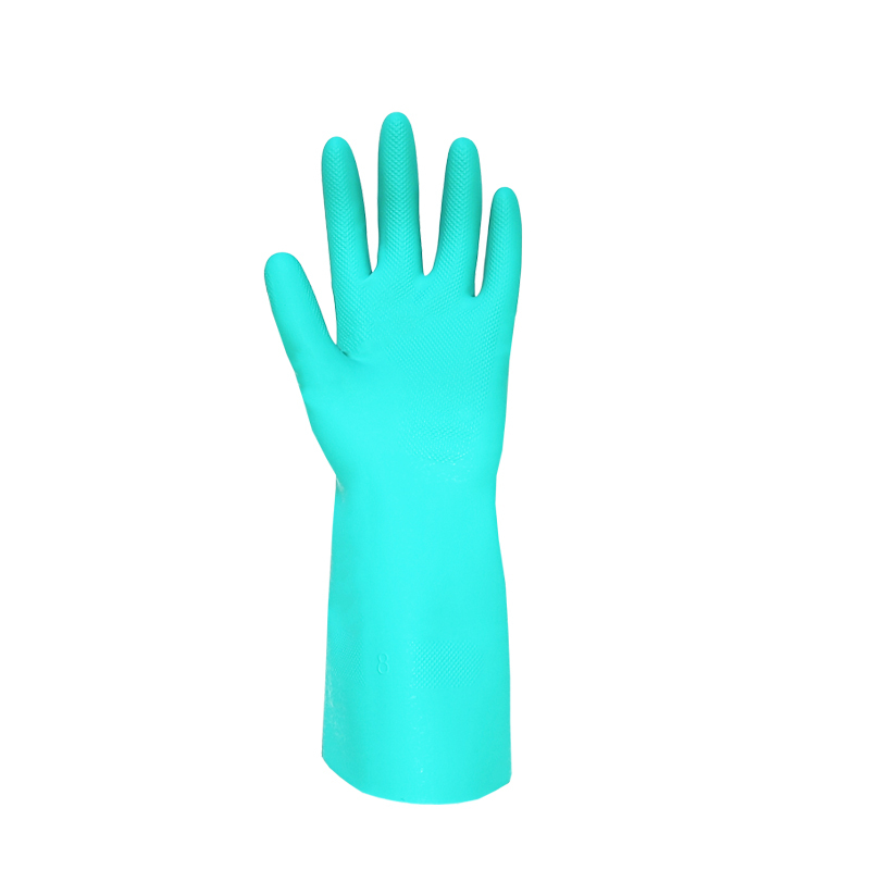 Flocked Lining Diamond Grip Green Nitrile Industry Gloves - DHL455 Flocked Lining Diamond Grip Green Nitrile Industry Gloves - DHL455 Nitrile Industry Gloves,Diamond Grip,Flocked Lining