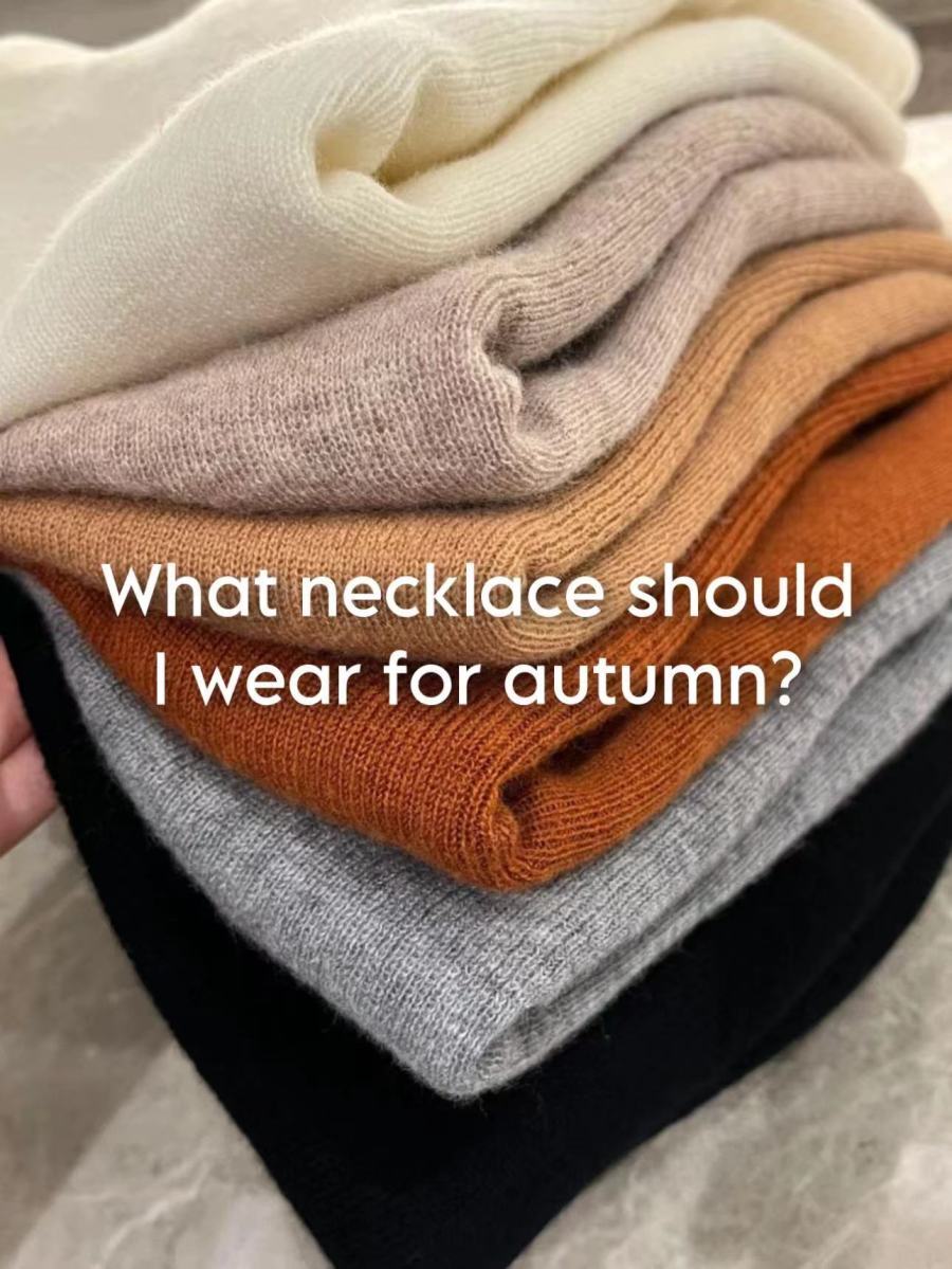 What necklace is suitable for autumn and winter?