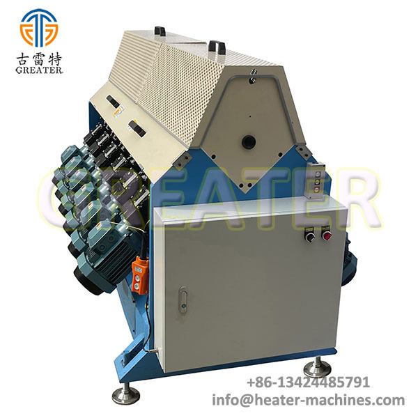 12 motors roller reducer, tubular heater reducing machine, tungsten carbide roller shrinking machine, heater production,