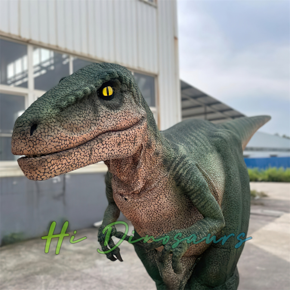 Jurassic Hunter Raptor Dinosaur Costume For Sale | Hi Dinosaurs