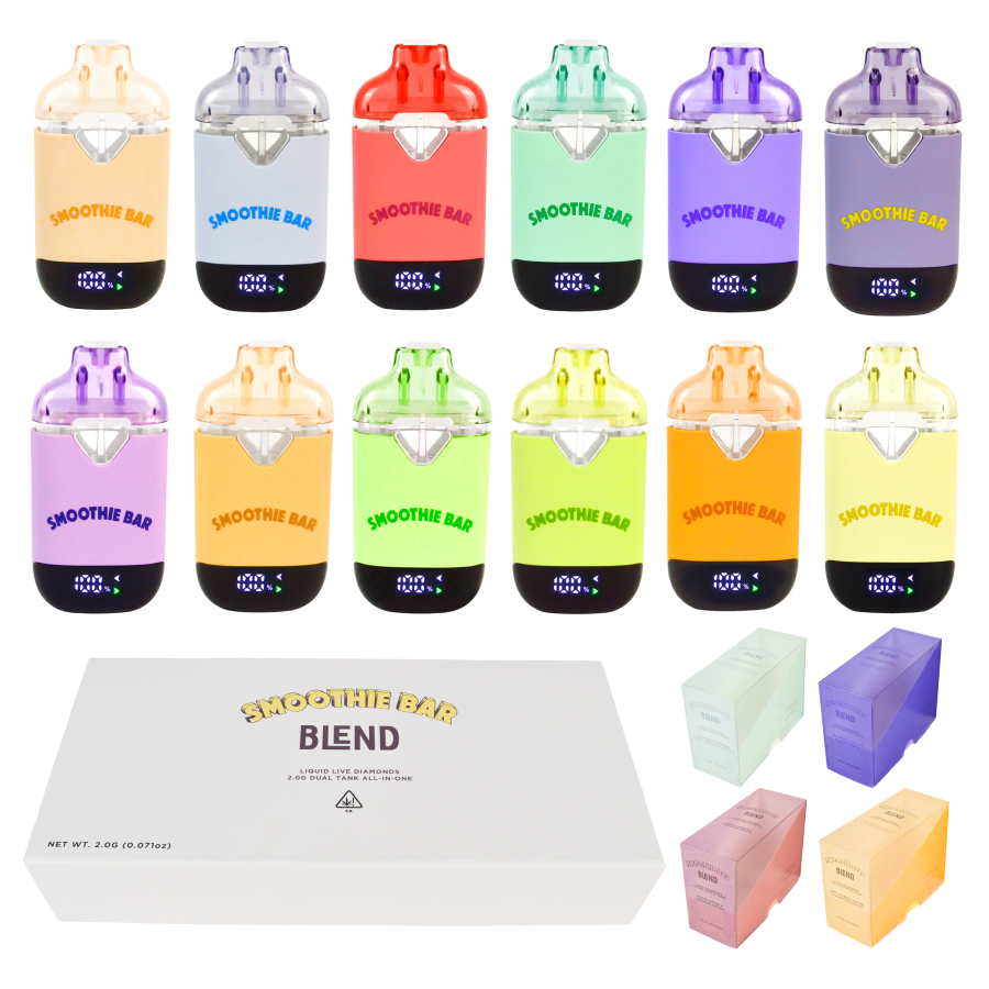 smoothie bar blend vape review Fruitia x Fifty Bar 5-Pack | Bulk Disposable Vape main image 1