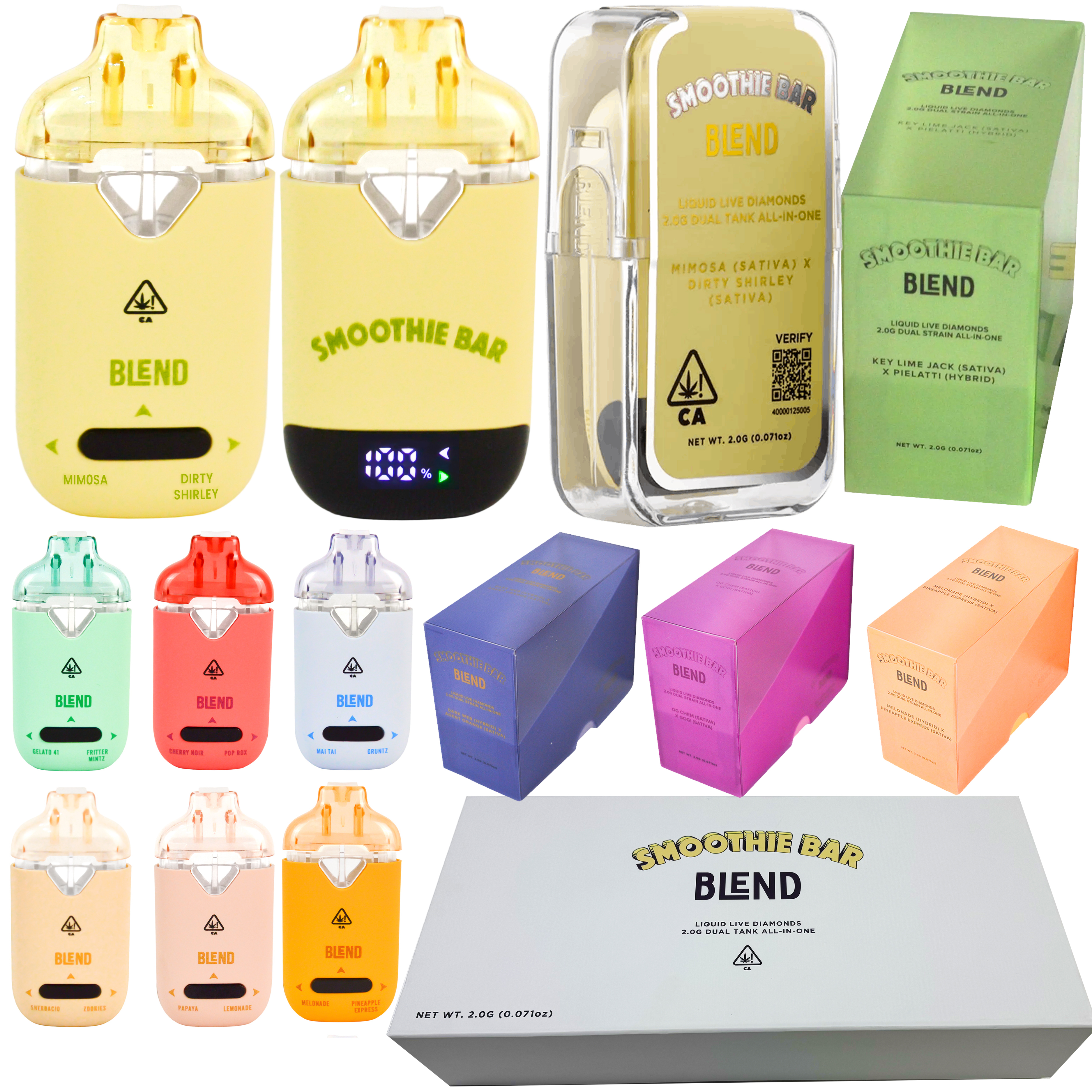 smoothie bar blend vape review Fifty Bar Disposable Vape – USA-Built 20K Puffs main image 1
