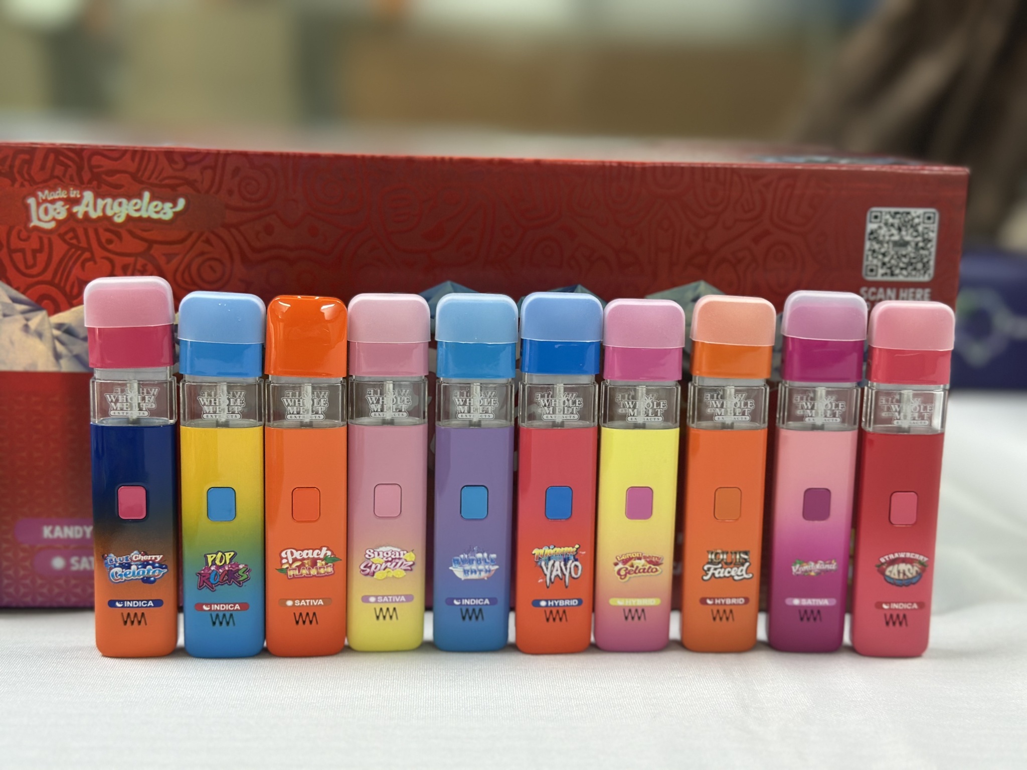 USA STOCK 2ML V5 Whole Melt Disposable Vape Disposable 2G Empty Carts