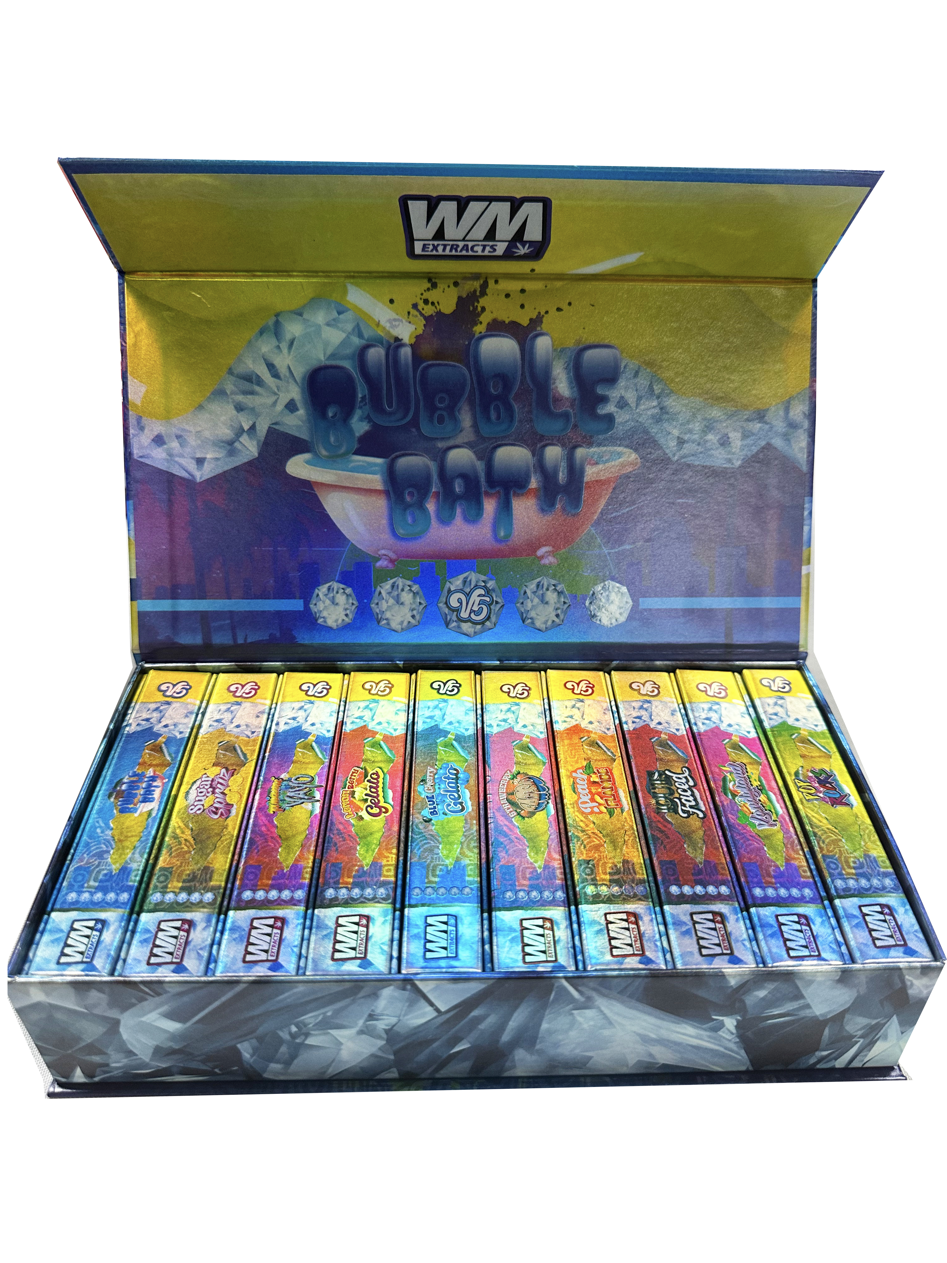 USA STOCK 2ML V5 Whole Melt Disposable Vape Disposable 2G Empty Carts