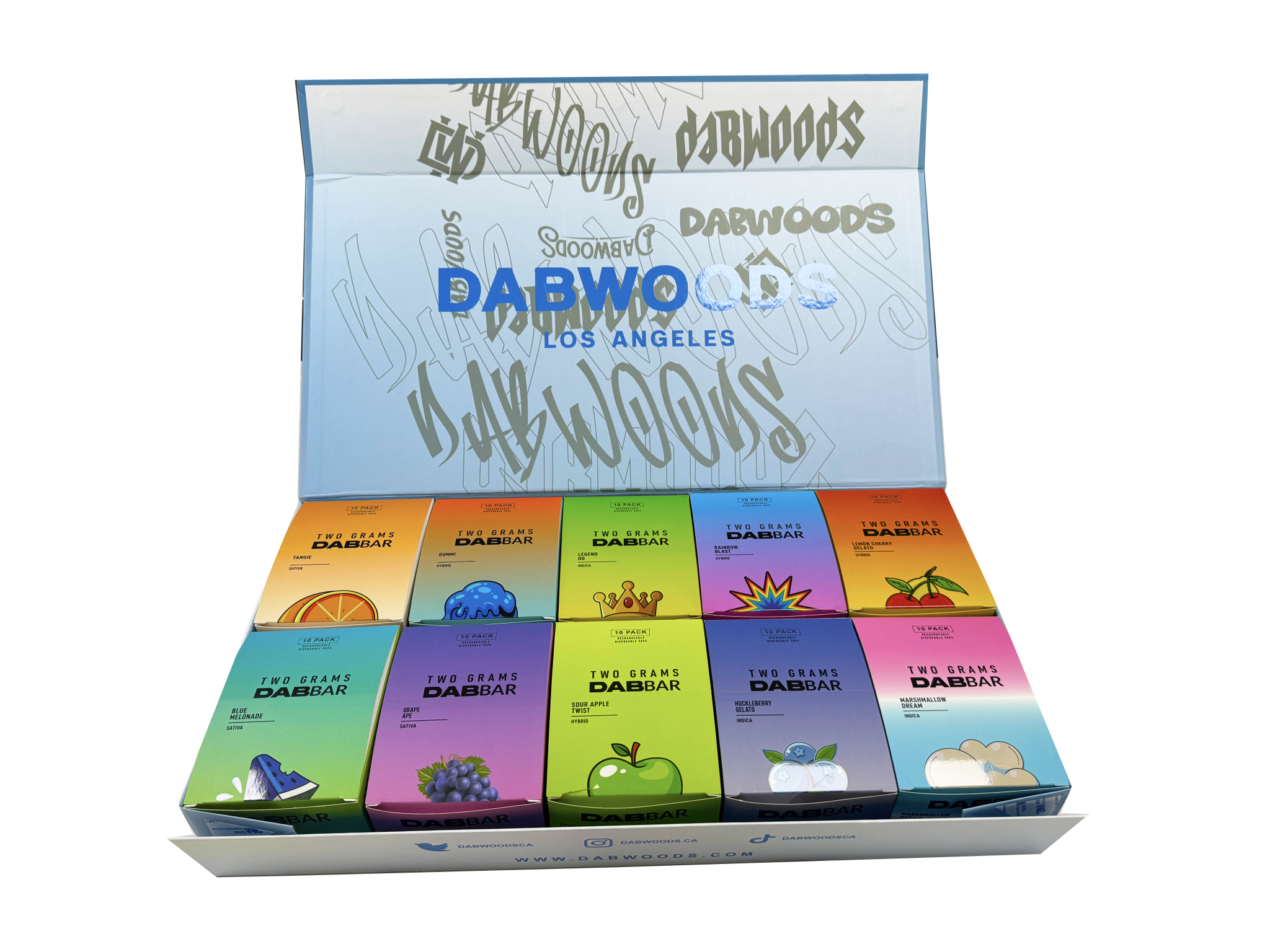 2ML Dabbar Dabwoods New 2 gram 2G Empty Disposable Vape Carts