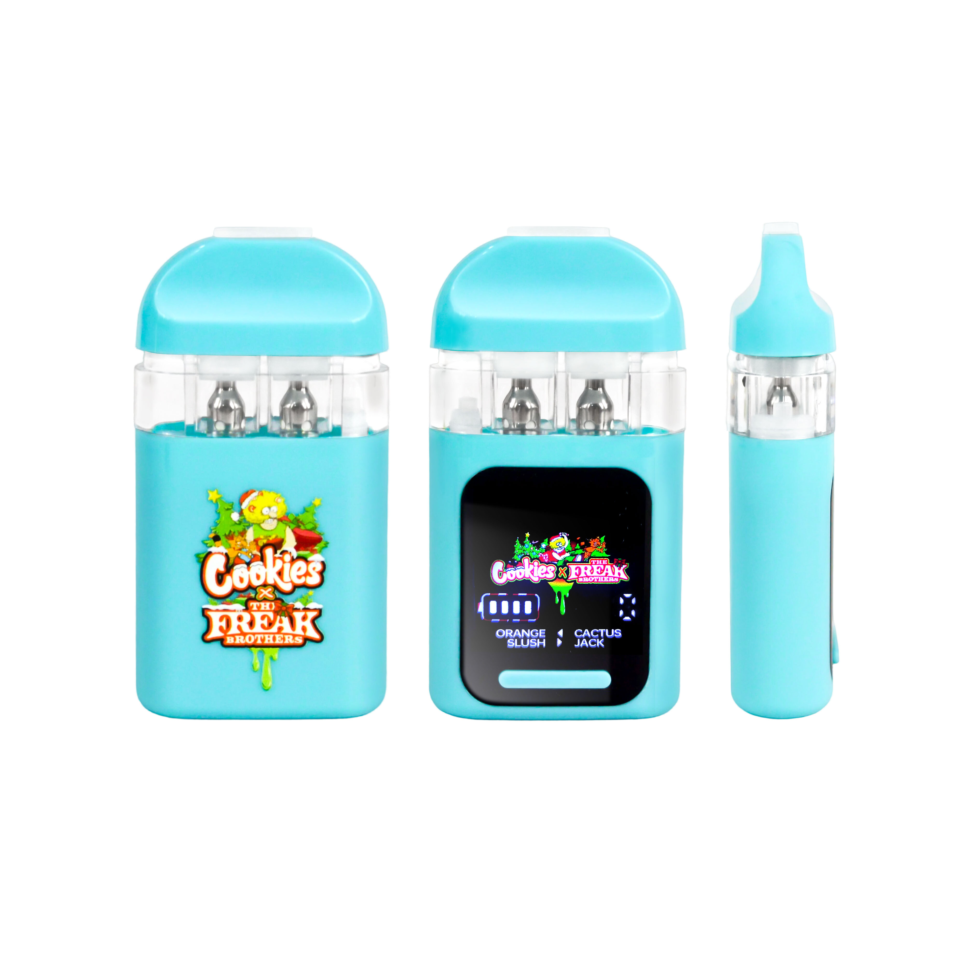 elf bar vape uk Cookies x Freak Brothers Christmas Edition Switch Dual Disposable Vape 2G  USA Stock 20 Flavors Rechargeable Wholesale 2ml Carts