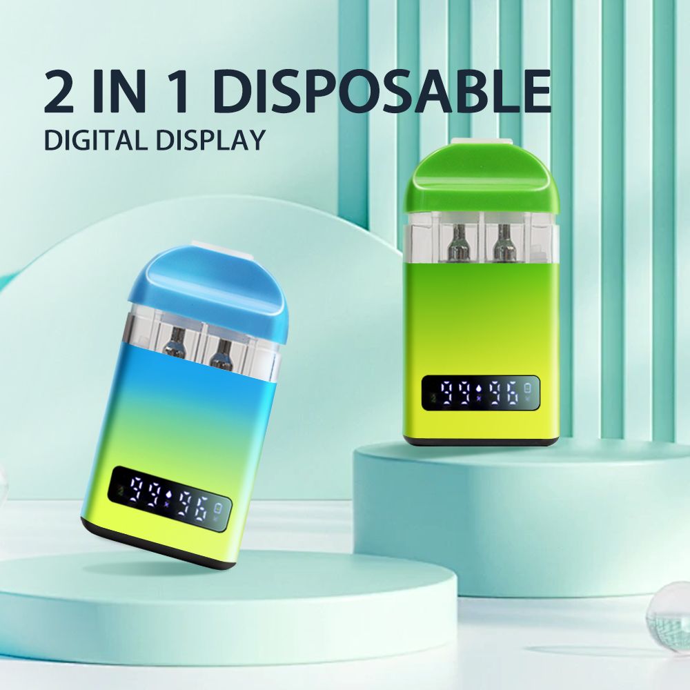 OEM Dual Flavors Disposable Vape Pen Dual Chamber USA Stock