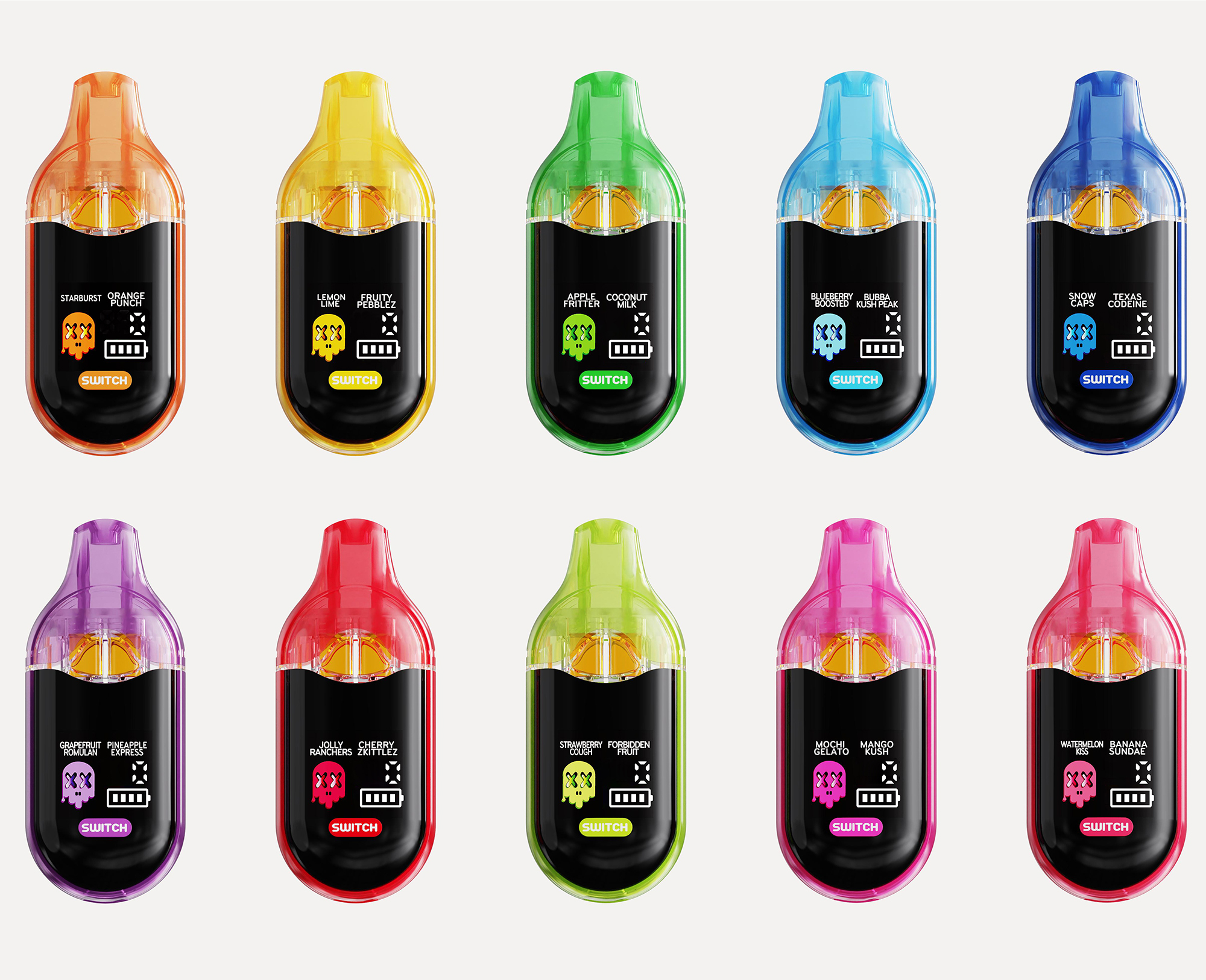 vape juice Rainbow Ice (60mL) | JÜS