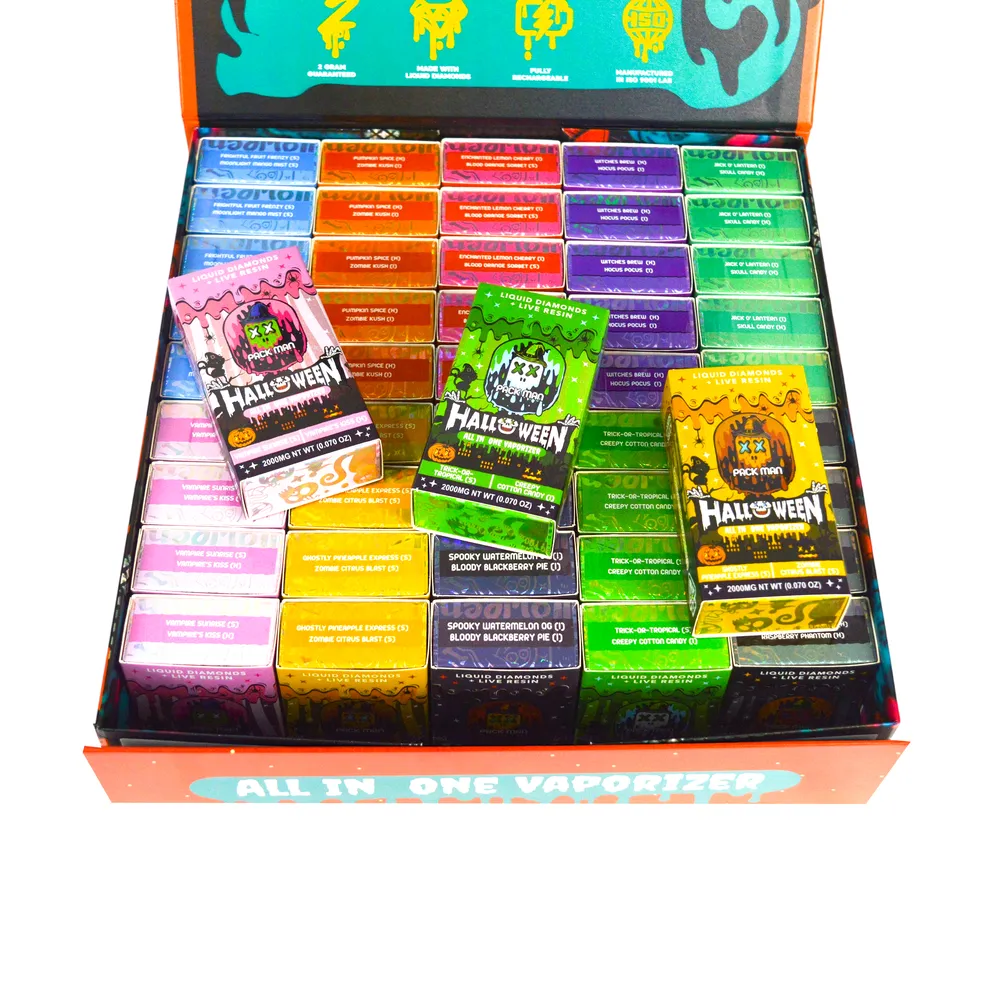 Packman Disposable Vape Dual Flavors Halloween Edition 2g USA STOCK Packman Disposable Vape Dual Flavors Halloween Edition 2g USA STOCK