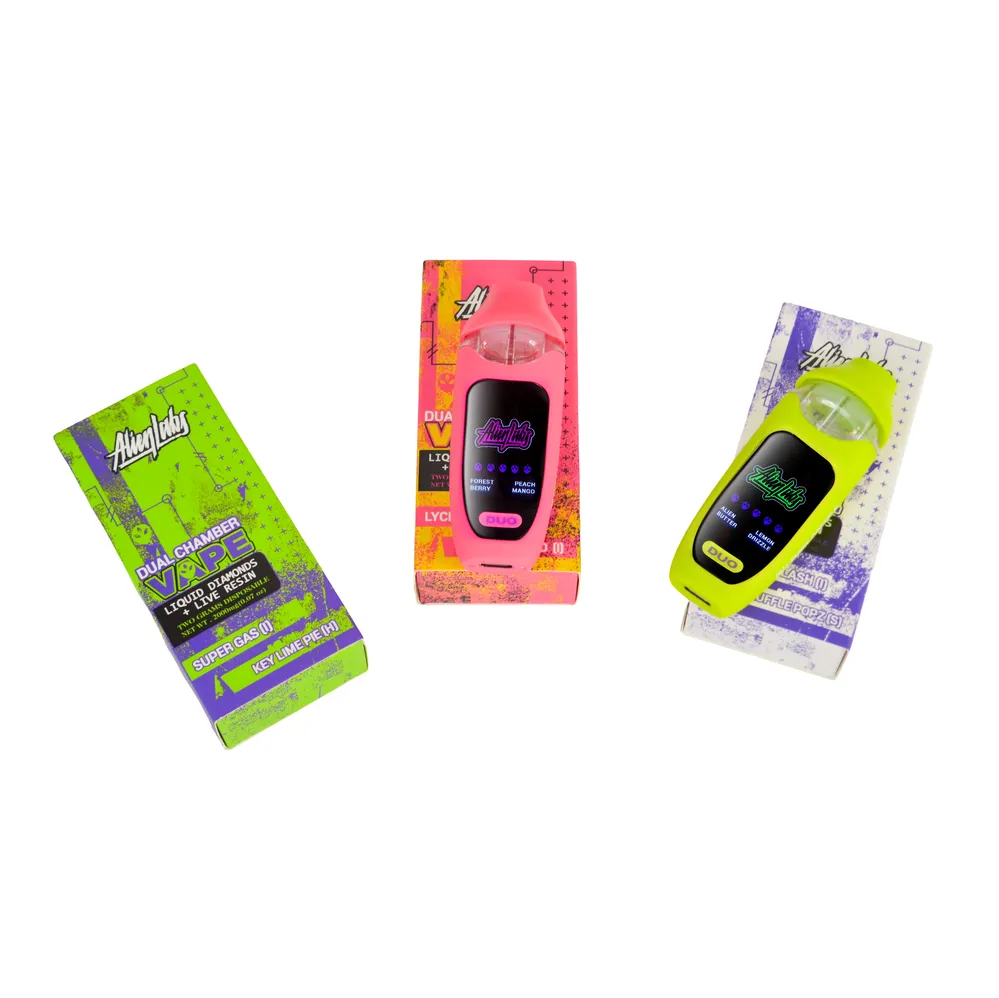 alien labs vape price 2G Disposable Dual Chamber Pen 2 Flavor in 1 USA STOCK Camo Appeals court lifts injunction Flavor:White Gummy Ice