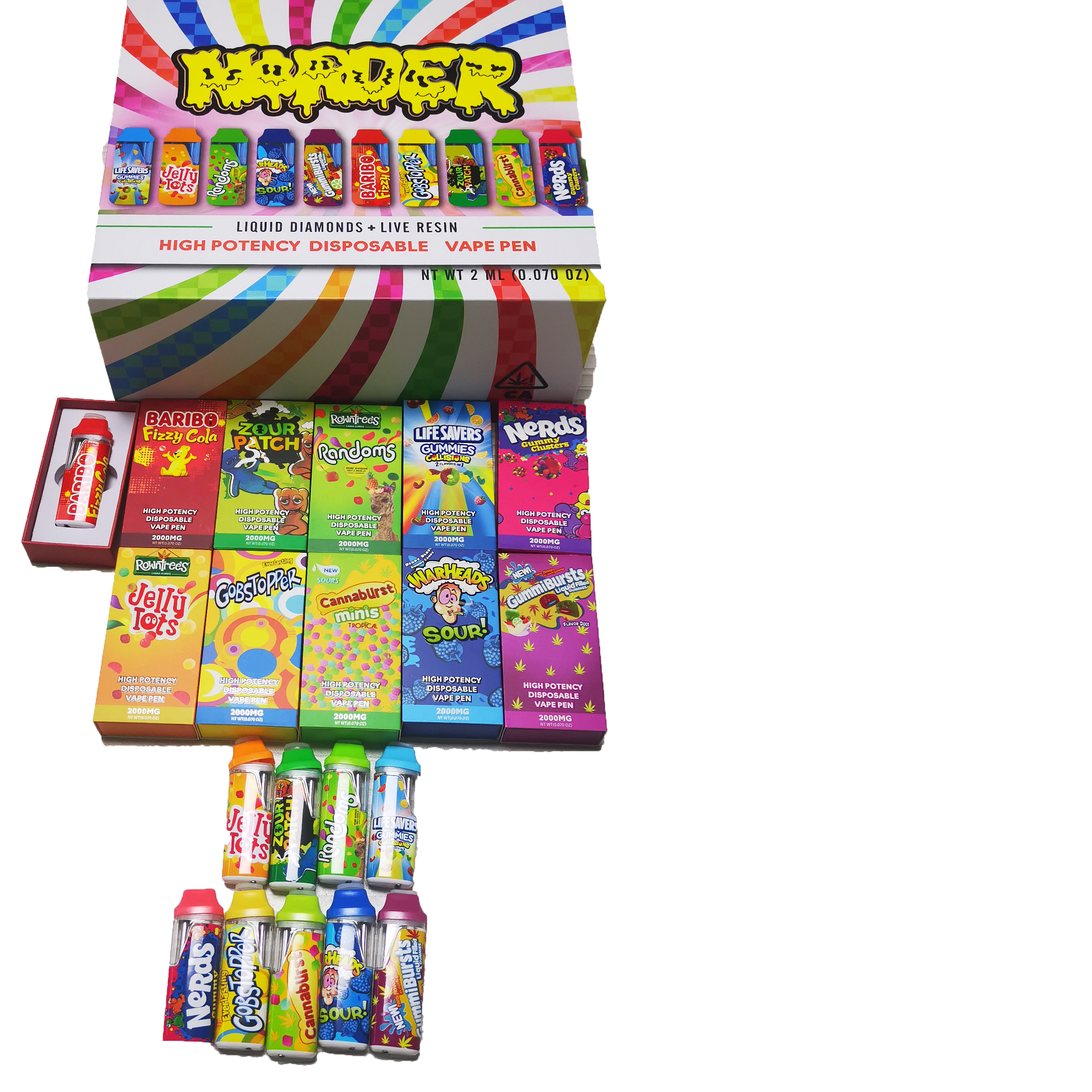 usa made disposable vape brands Fifty Bar  Built in America