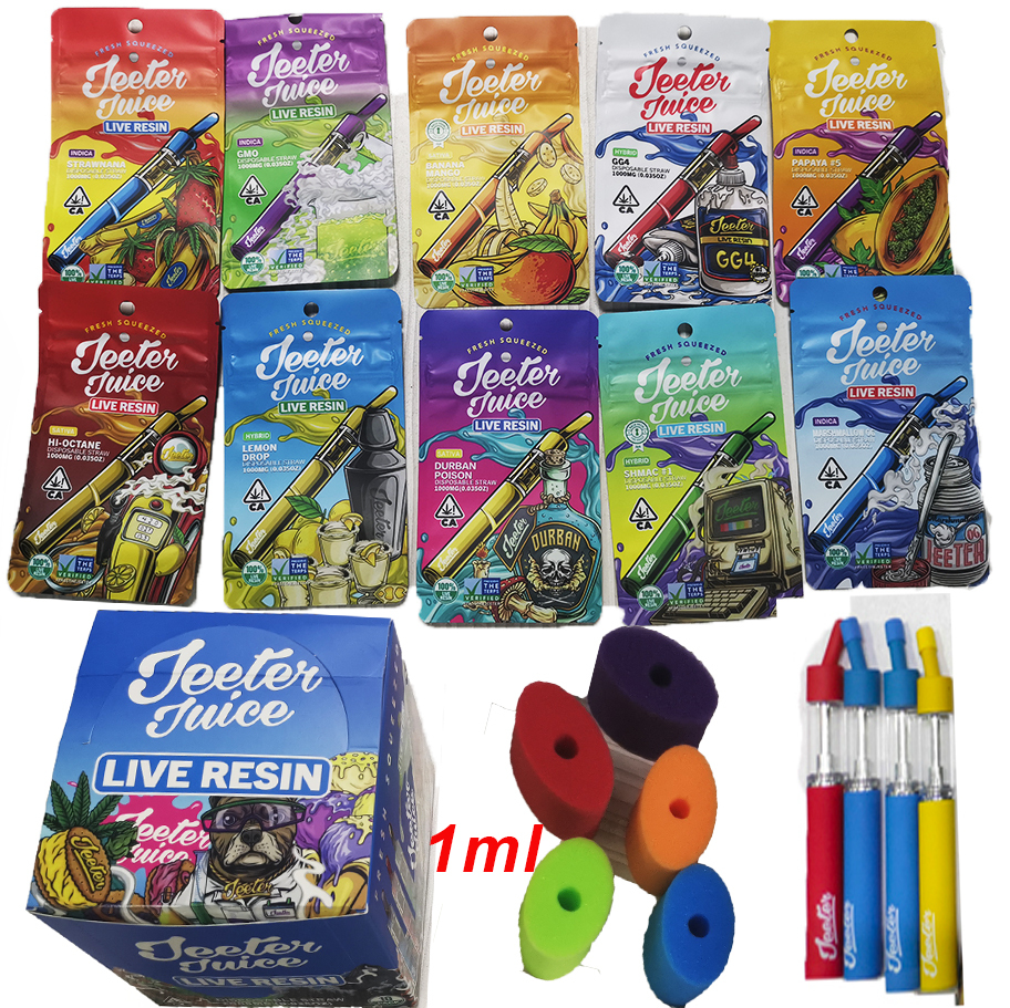 1ml jeeter juice disposable vape pens Pen 0.9ml Flavors:Lemon Sparkling Wine Relx Infinity 2 Vaporesso XROS 4 Mini