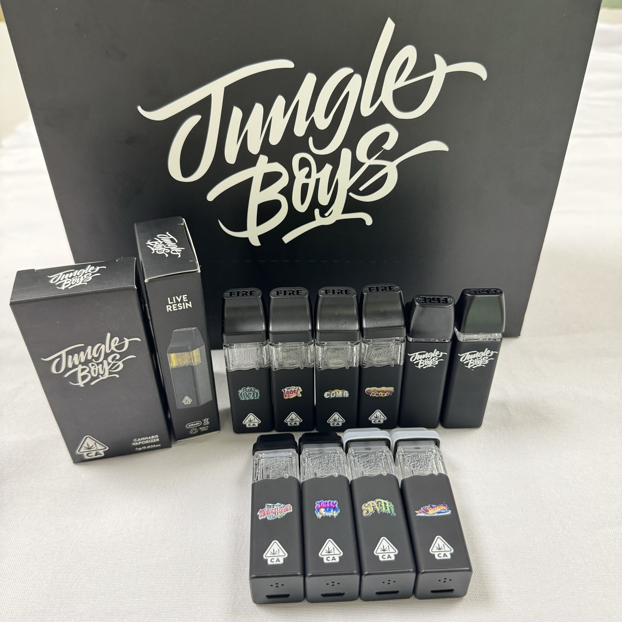 2024 New Jungle boys Disposable Vape Pens Wickless Rechargeable Battery  1.0ml Empty Vaporizer Pods