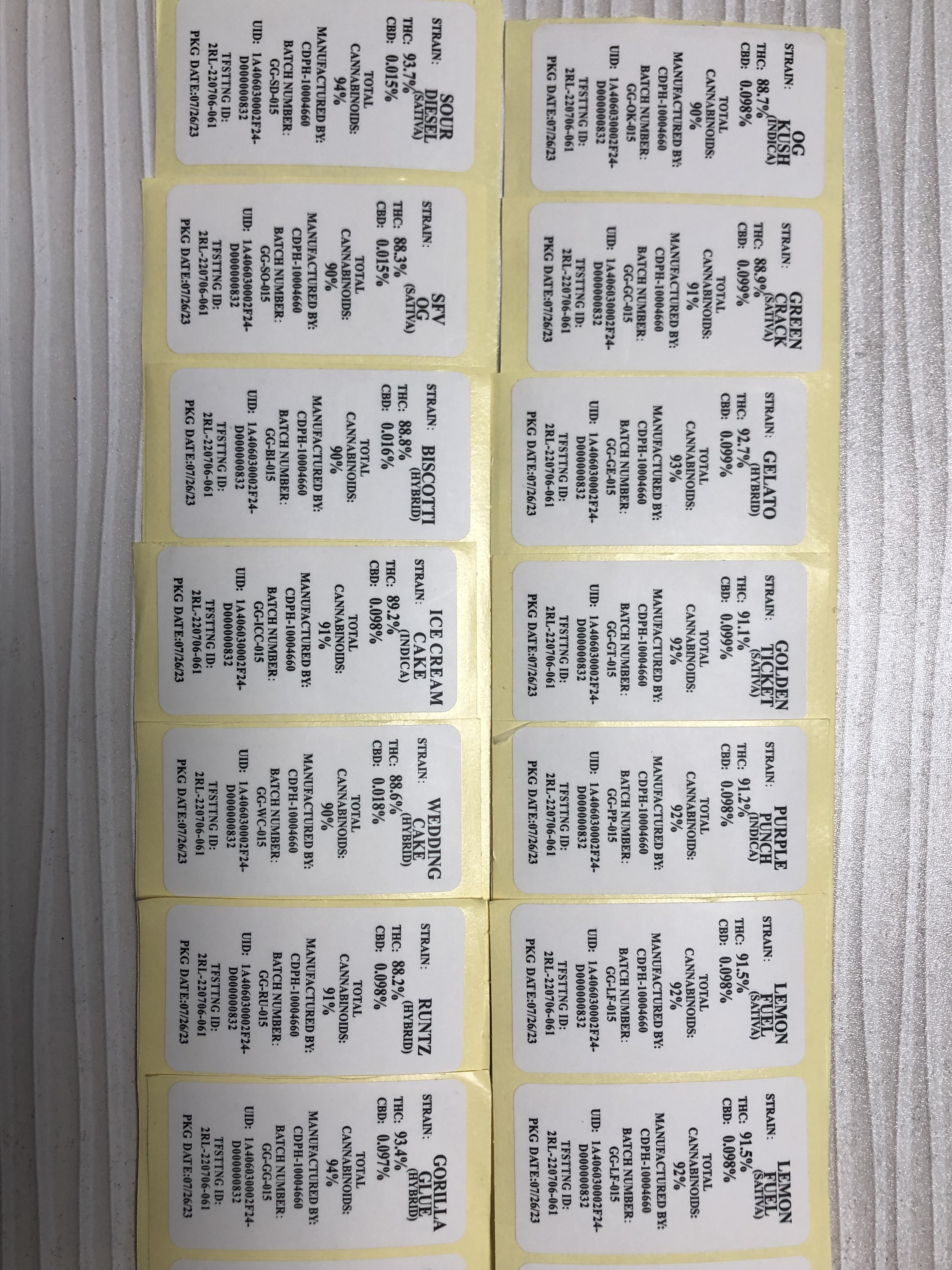 California Honey 1.0ML Empty All Glass Cartridges With Fancy Retail Box