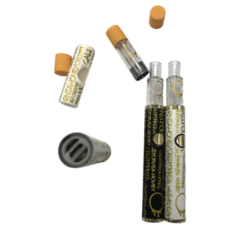 California Honey 1.0ML Empty All Glass Cartridges With Fancy Retail Box
