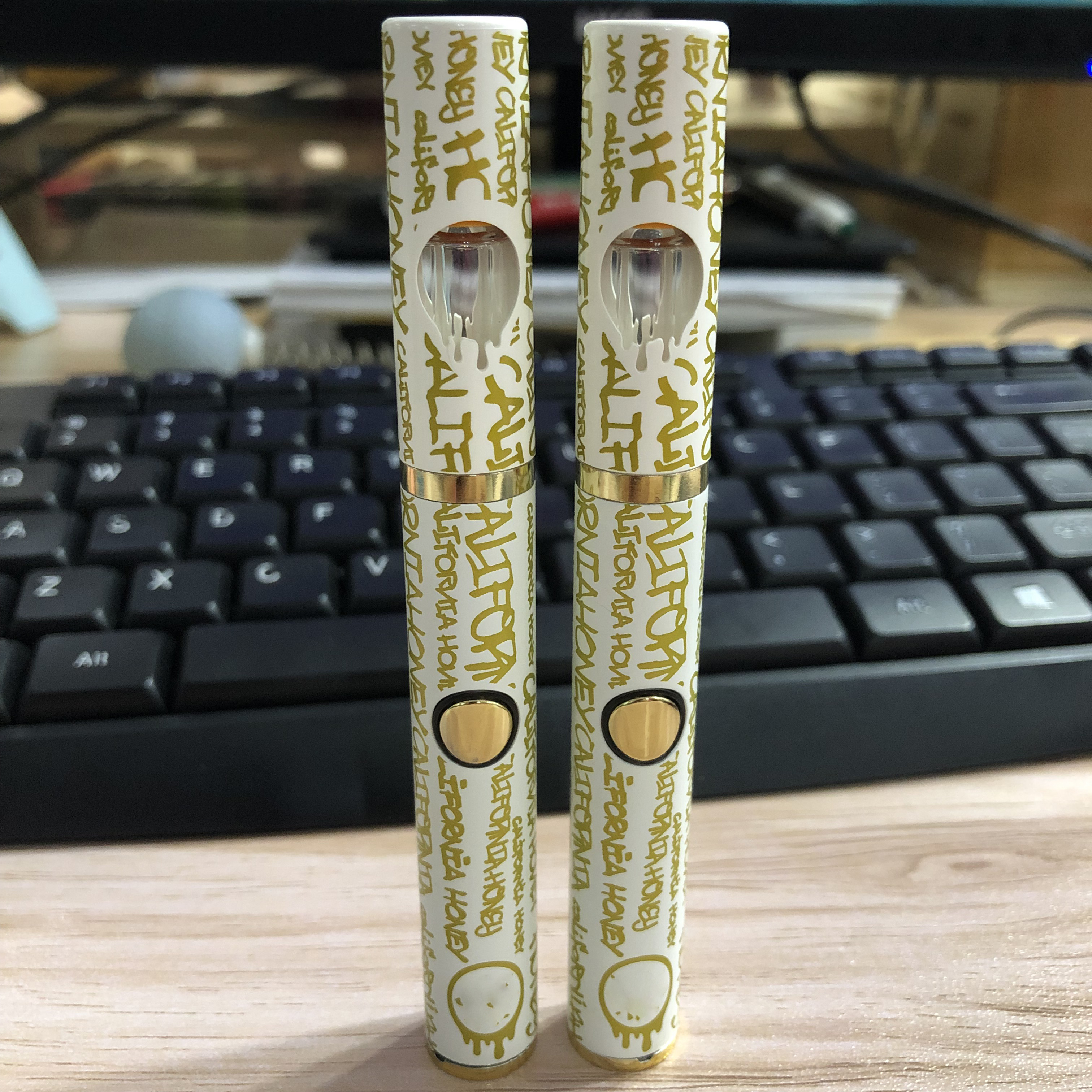California Honey 1.0ML Empty All Glass Cartridges With Fancy Retail Box