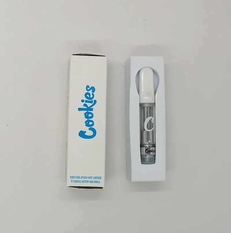 High Flyers Cookies Vape Cartridges Atomizer Thick Oil Premium Heating Vaporizer Leak Proof 0.8ml 1.0ml E Cig Carts