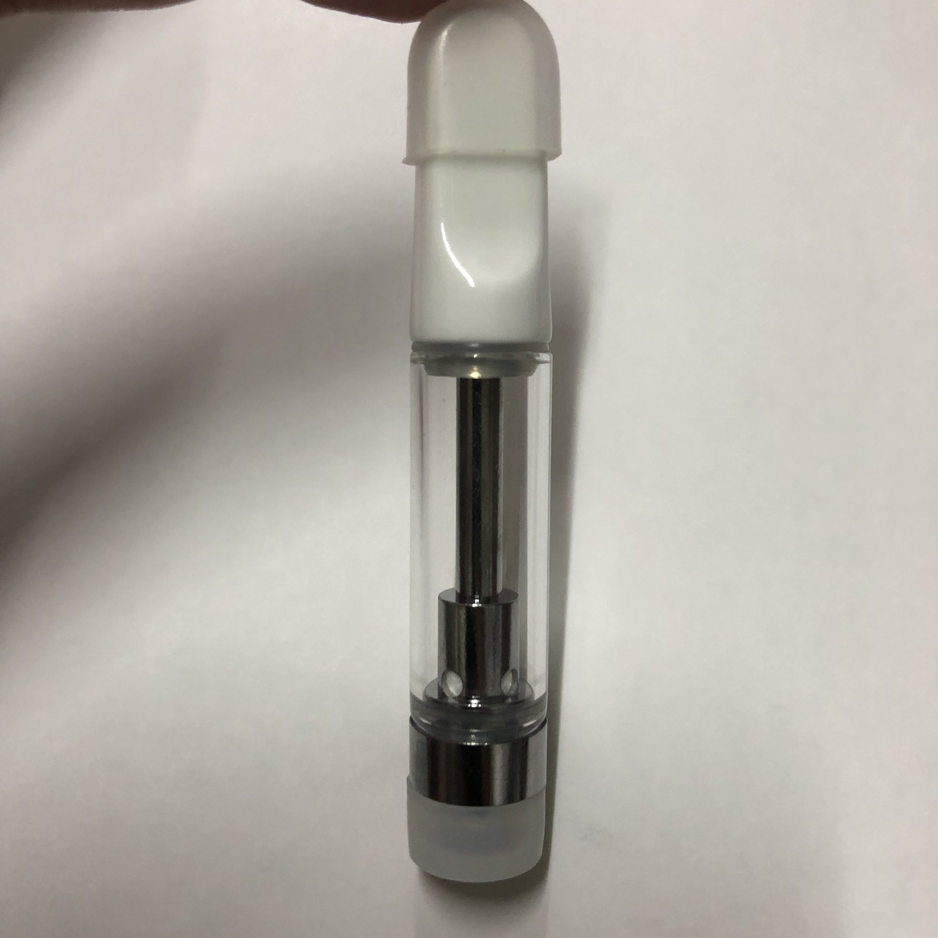 USA Stock TH205 Ceramic Vape Cartridges 510 Thread E Cig Empty Atomizer 0.5ml 0.8ml 1.0ml Screw Tip 