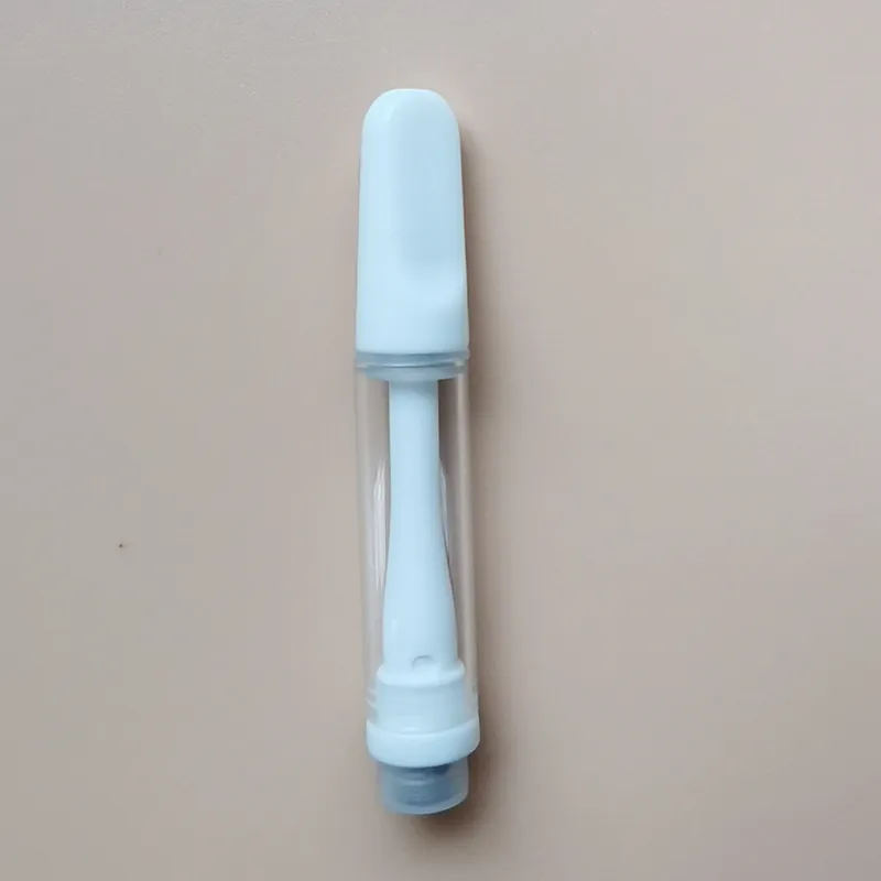 USA Stock Full Ceramic Vape Cartridges 510 Thread Screw Tip Top End Thick Oil Atomizer Pen 