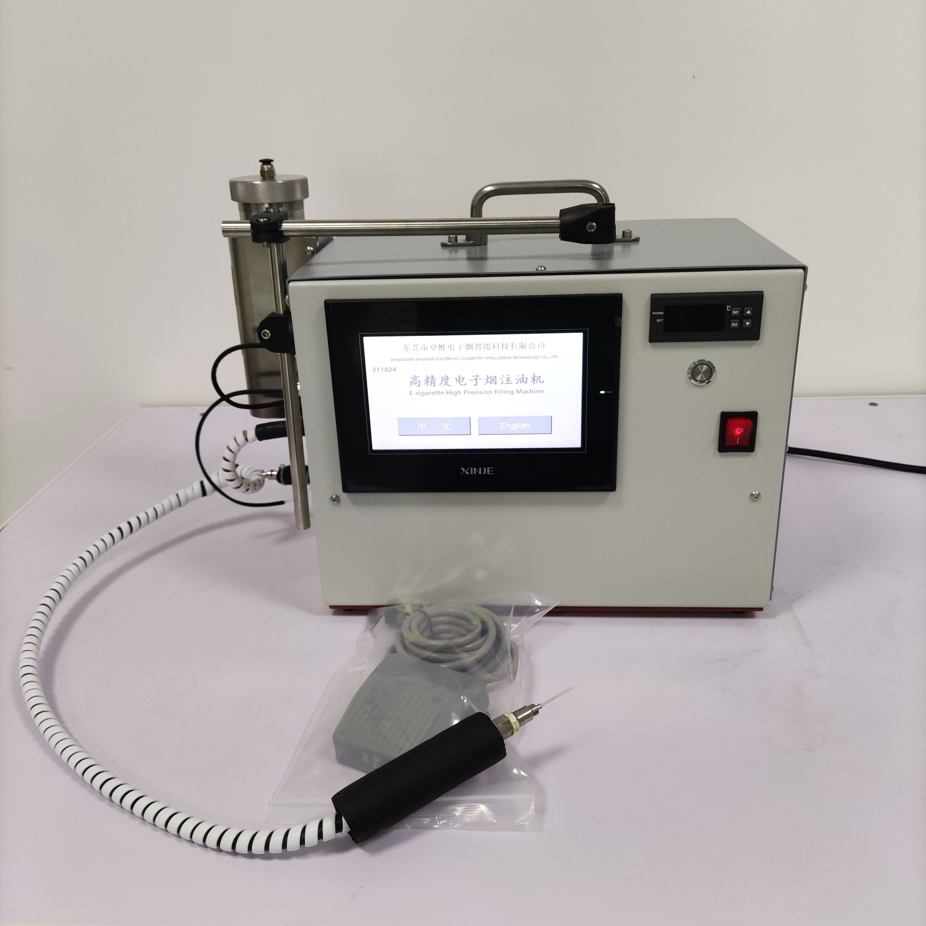 Hand-operated 510 Vape Cartridge Filling Machine High Accuracy Hydraulic Manual Carts Filler Disposable Pen Syringes Fillings Gun