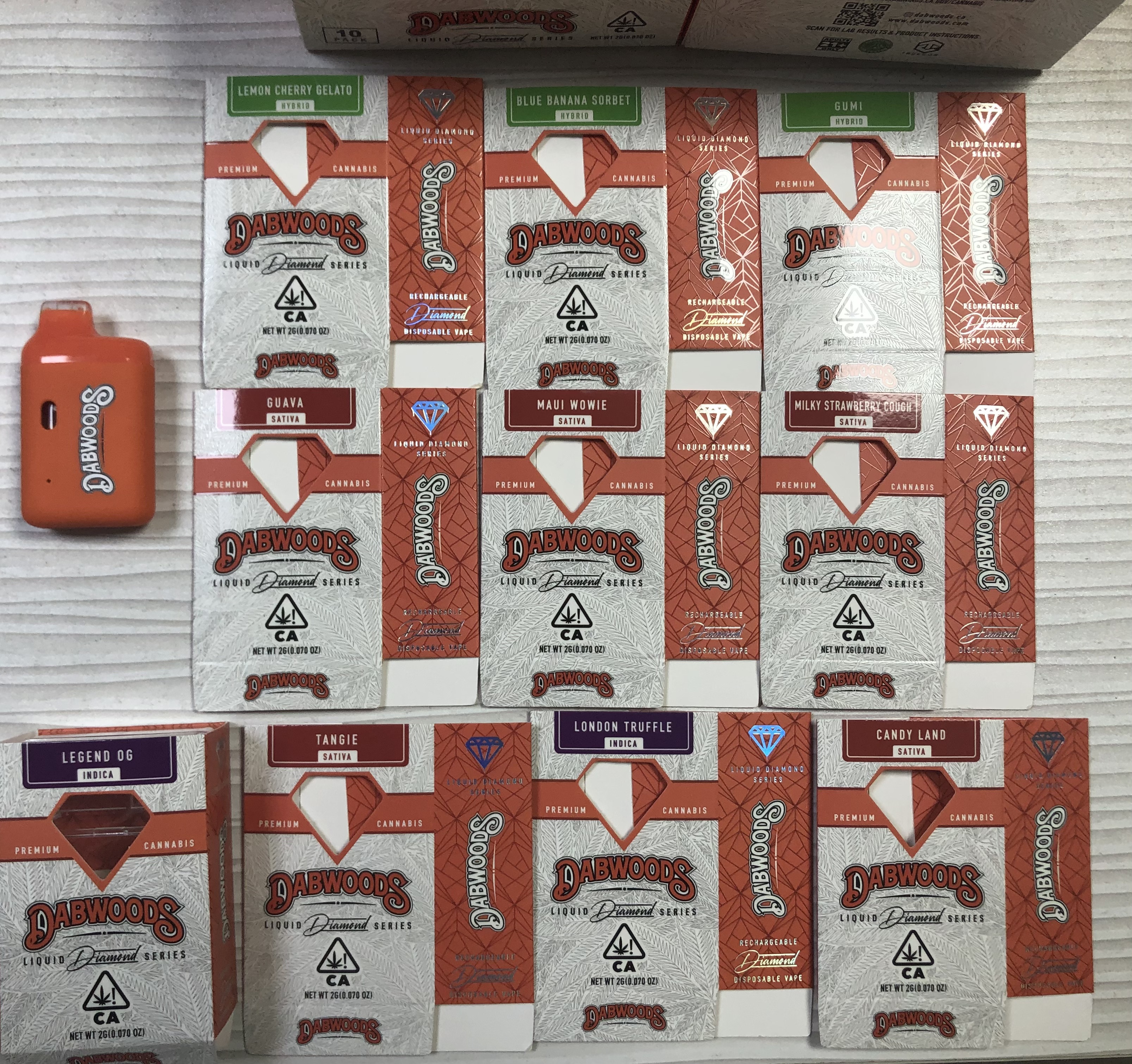 USA UK EU Stock 1ml 2ml New Jeeter Juice V2 Disposable Vape Pen Liquid Diamond 10 Flavors Empty Vape Pod with LED Screen
