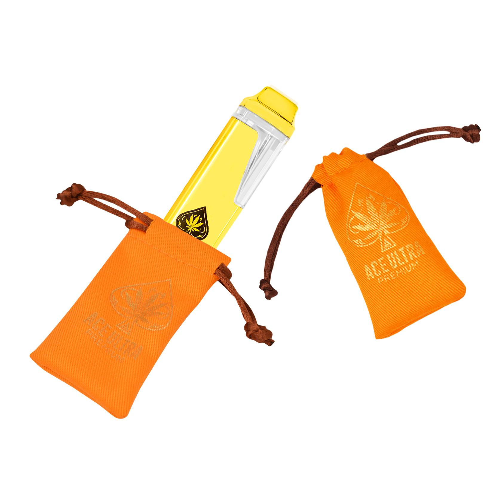 USA UK EU 1g 2g Ace Ultra Orange Premium Disposable Vape Pens Rechargeable Battery 2.0ml Ceramic Coil Cartridges E cigarettes 