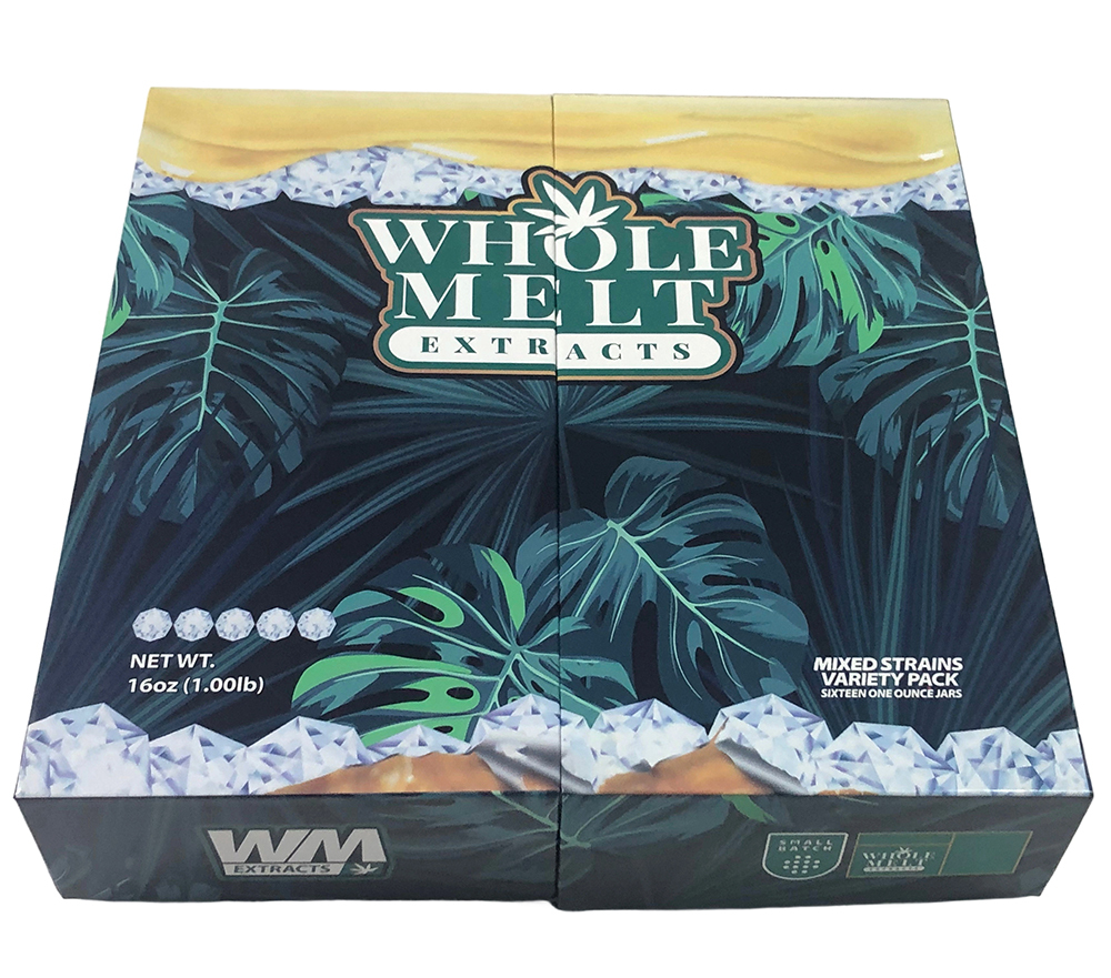 USA STOCK Whole Melt New Flavors Extract Concentrate Glass Jars Premium Extract 1oz Wax Container Packaging Jar