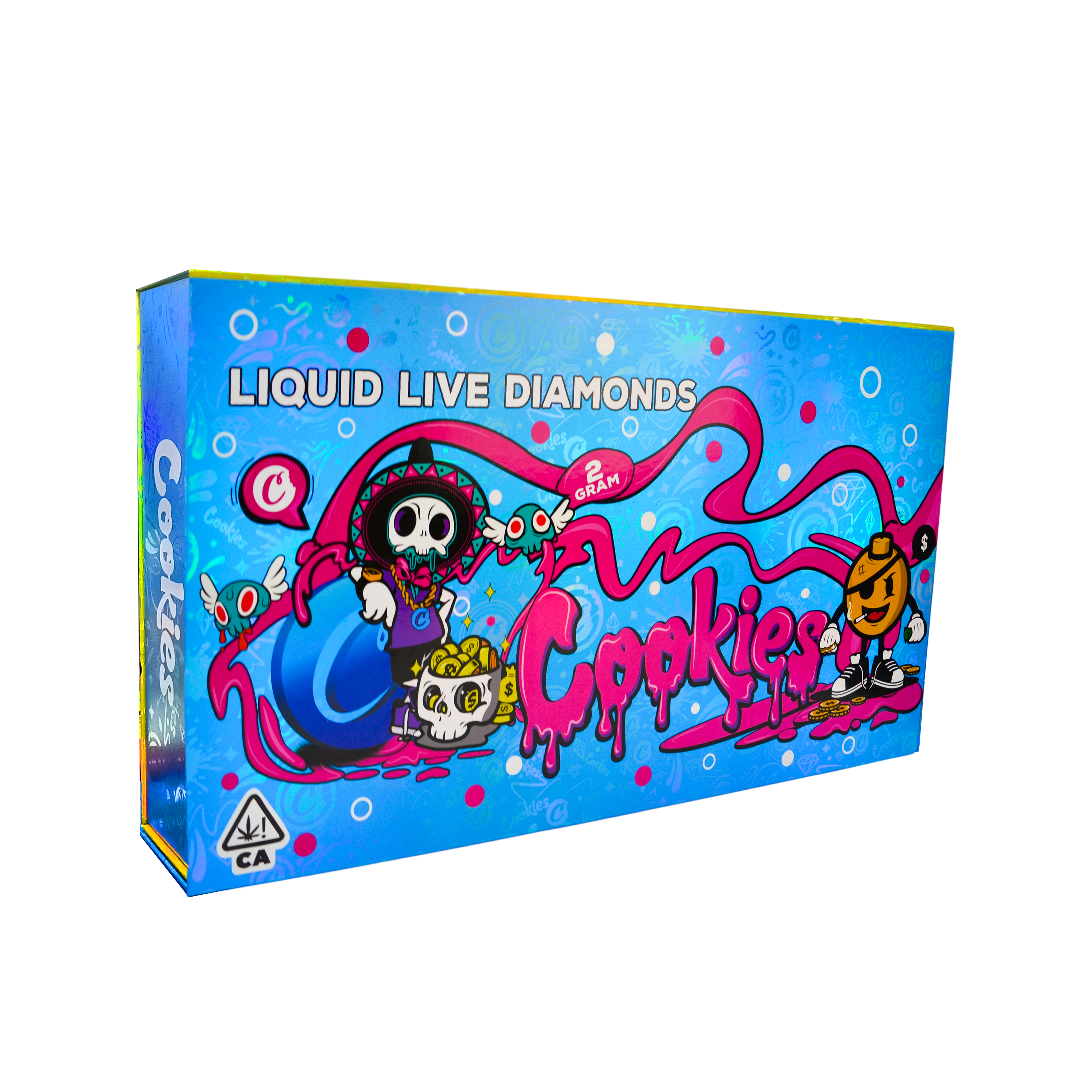 USA STOCK Cookies Lemonade Collabs Dual Chamber Disposable 2ml Vape Pen E Cigarettes Long Life Battery OEM Logo Thick Oil Vaporizer Tank Vape Carts