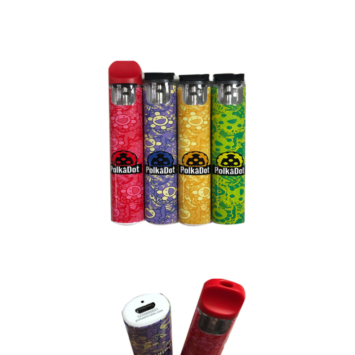 Polka Dot Disposable Vape Pen Cartridge Rechargeable 260mah Vaporizer Empty 1.0ml Cart with Package Box Polka Dot Disposable Vape Pen Cartridge Rechargeable 260mah Vaporizer Empty 1.0ml Cart with Package Box