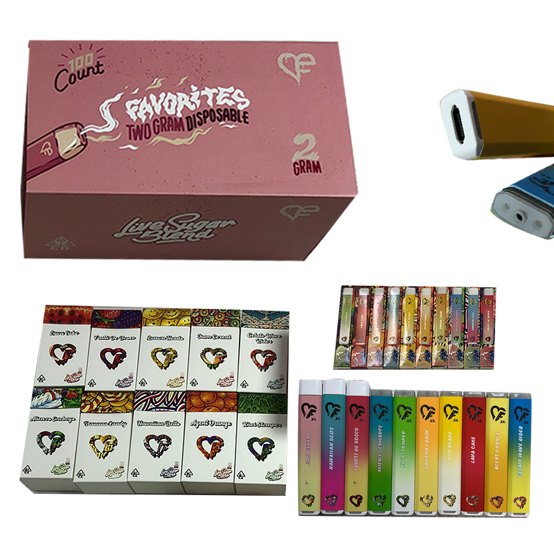 1.0ml favorite disposable vape pen Cartridge Rechargeable 350mah Vaporizer Empty 2.0ml Cart with Package Box E-liquid flavor:Pod Fresh Red - Watermelon Staff Picks RYL Powered by RAZ