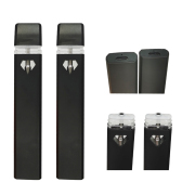 1.0ml Thick Oil Disposable Vape Pen E Cigarettes Rechargeable Vapes Empty Ceramic Coil Cartridge Vaporizer Pens 280mah Vaporizers Device Snap Top Ecig