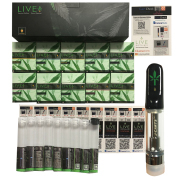 Newesr Live Vape Cartridge Ceramic Coil Vape Pen Cartridge Atomizers 510 Oil Cart 0.8ml Vaporizer Ecigarettes Cartridges Packaging Empty Cart